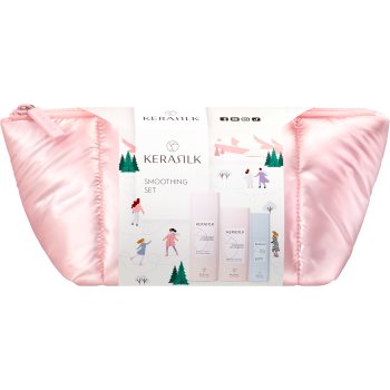 KERASILK Essentials Smoothing Set 2026 set cadou pentru par indisciplinat